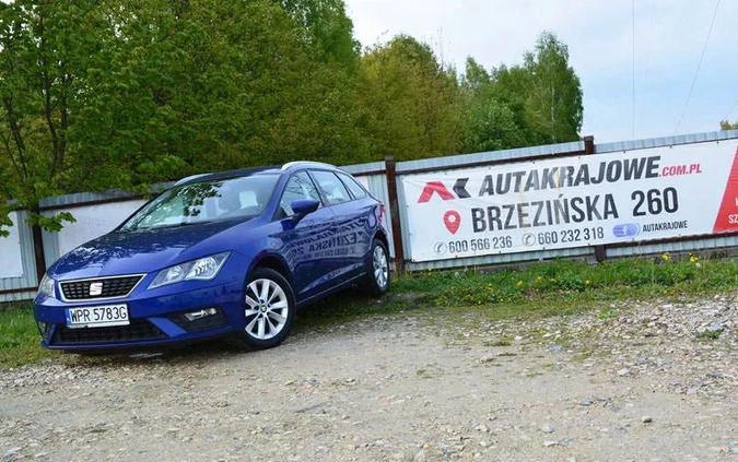 Seat Leon cena 49900 przebieg: 128000, rok produkcji 2019 z Olesno małe 466